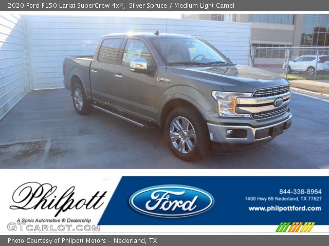 2020 Ford F150 Lariat SuperCrew 4x4 in Silver Spruce