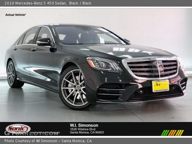 2019 Mercedes-Benz S 450 Sedan in Black