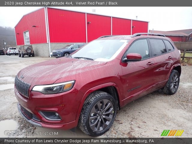 2020 Jeep Cherokee High Altitude 4x4 in Velvet Red Pearl