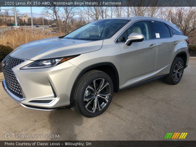2020 Lexus RX 350 AWD in Moonbeam Beige Metallic