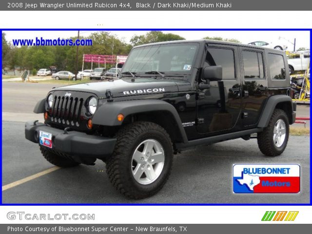 2008 Jeep Wrangler Unlimited Rubicon 4x4 in Black