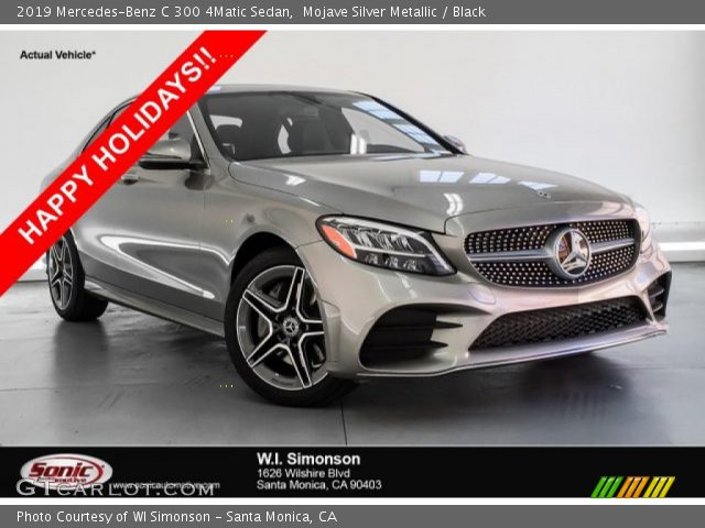 2019 Mercedes-Benz C 300 4Matic Sedan in Mojave Silver Metallic