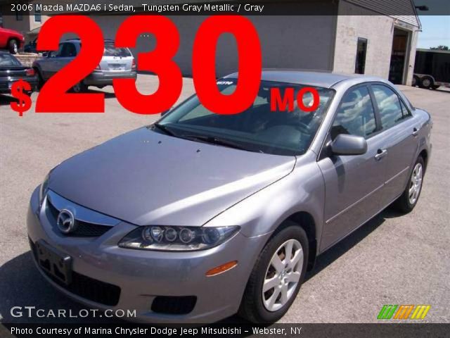 2006 Mazda MAZDA6 i Sedan in Tungsten Gray Metallic