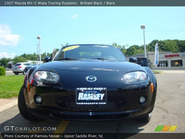 2007 Mazda MX-5 Miata Touring Roadster in Brilliant Black