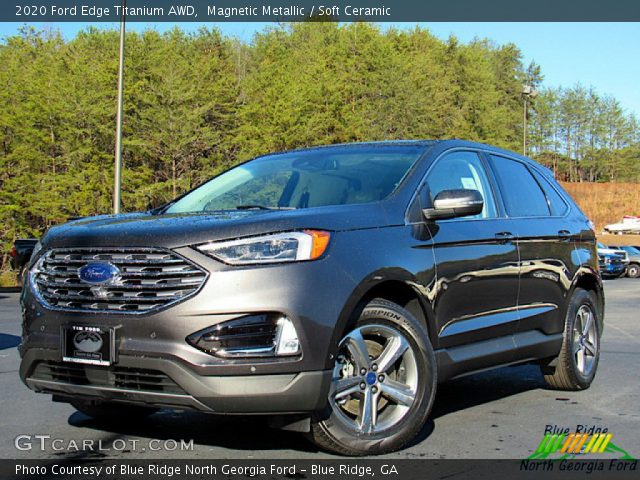 2020 Ford Edge Titanium AWD in Magnetic Metallic