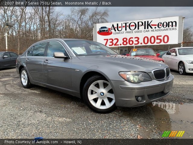 2007 BMW 7 Series 750Li Sedan in Moonstone Metallic