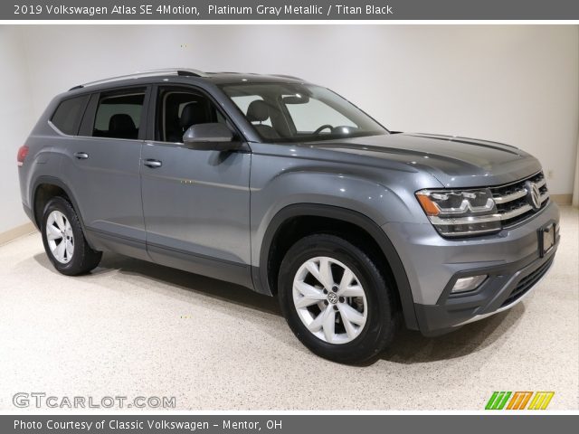 2019 Volkswagen Atlas SE 4Motion in Platinum Gray Metallic