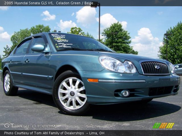 2005 Hyundai Sonata GLS V6 in Celadon Green
