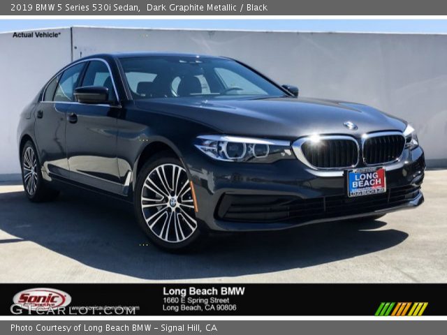 2019 BMW 5 Series 530i Sedan in Dark Graphite Metallic