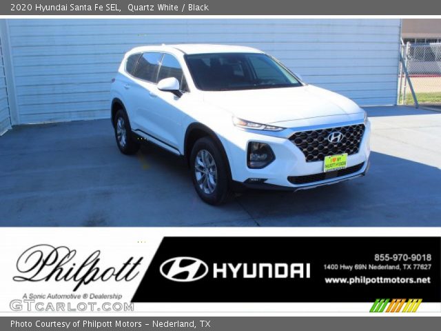 2020 Hyundai Santa Fe SEL in Quartz White