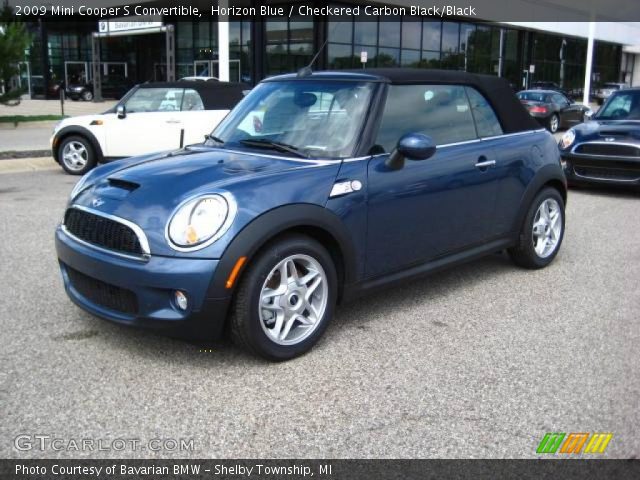 2009 Mini Cooper S Convertible in Horizon Blue