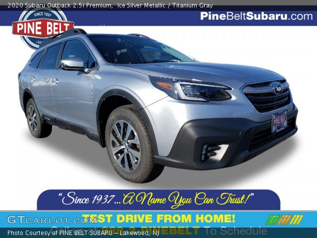 2020 Subaru Outback 2.5i Premium in Ice Silver Metallic