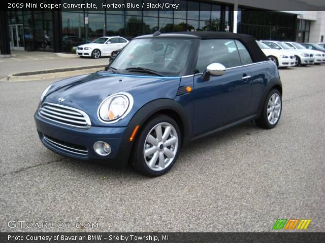 2009 Mini Cooper Convertible in Horizon Blue