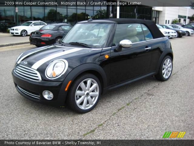 2009 Mini Cooper Convertible in Midnight Black