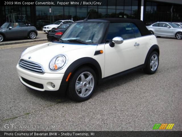 2009 Mini Cooper Convertible in Pepper White