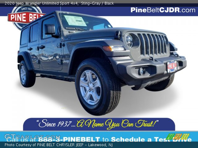 2020 Jeep Wrangler Unlimited Sport 4x4 in Sting-Gray