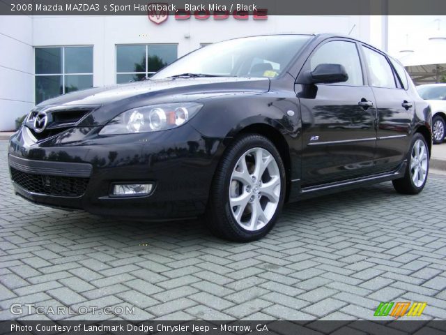 2008 Mazda MAZDA3 s Sport Hatchback in Black Mica
