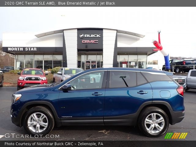 2020 GMC Terrain SLE AWD in Blue Emerald Metallic