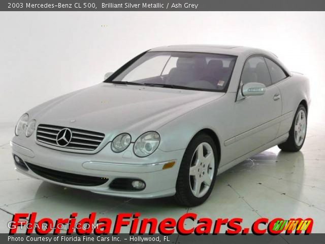 2003 Mercedes-Benz CL 500 in Brilliant Silver Metallic