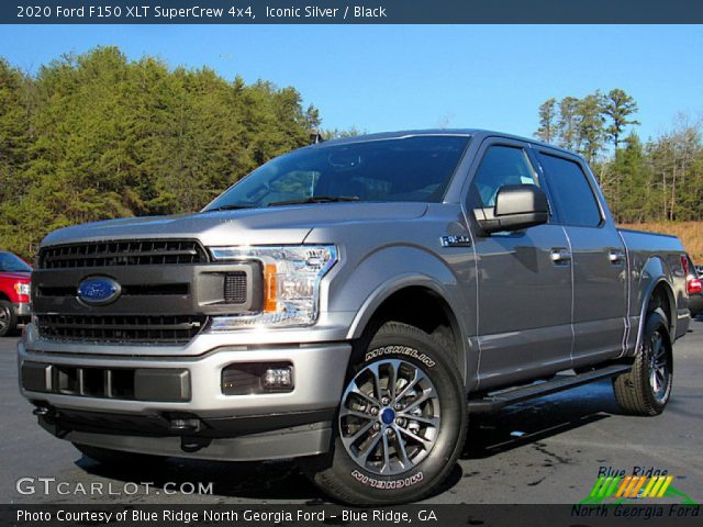 2020 Ford F150 XLT SuperCrew 4x4 in Iconic Silver