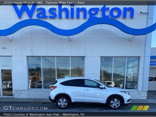 2019 Honda HR-V EX AWD in Platinum White Pearl