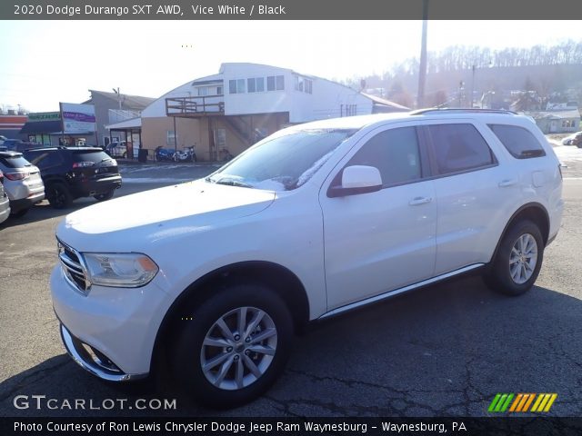 2020 Dodge Durango SXT AWD in Vice White