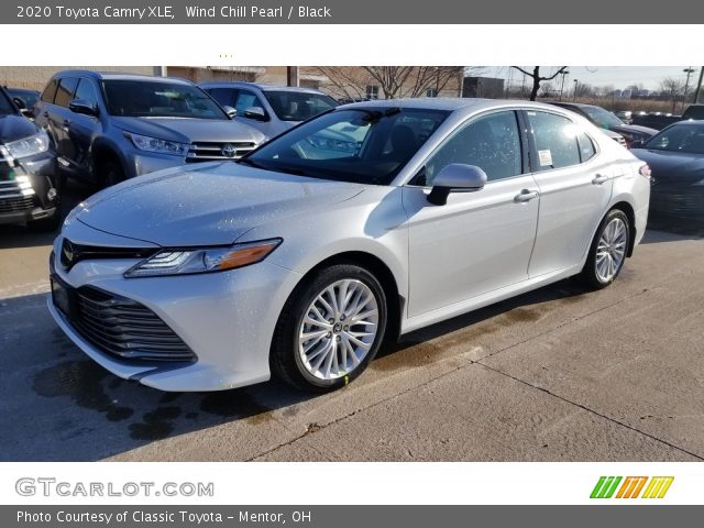 2020 Toyota Camry XLE in Wind Chill Pearl