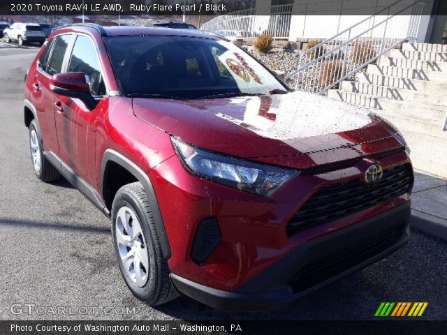 2020 Toyota RAV4 LE AWD in Ruby Flare Pearl