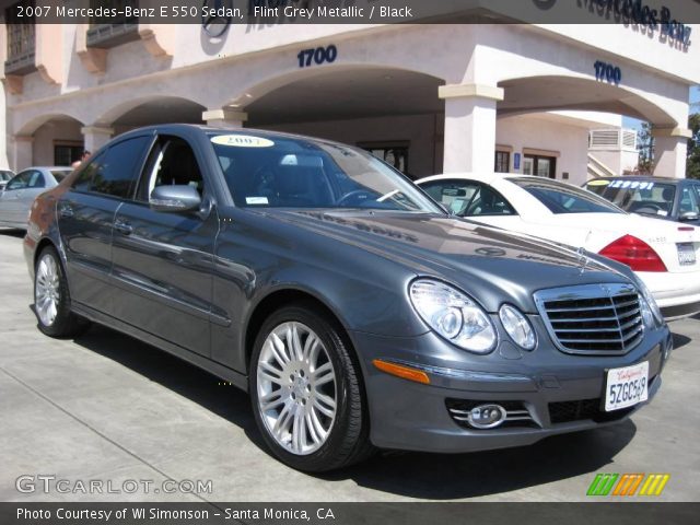 2007 Mercedes-Benz E 550 Sedan in Flint Grey Metallic