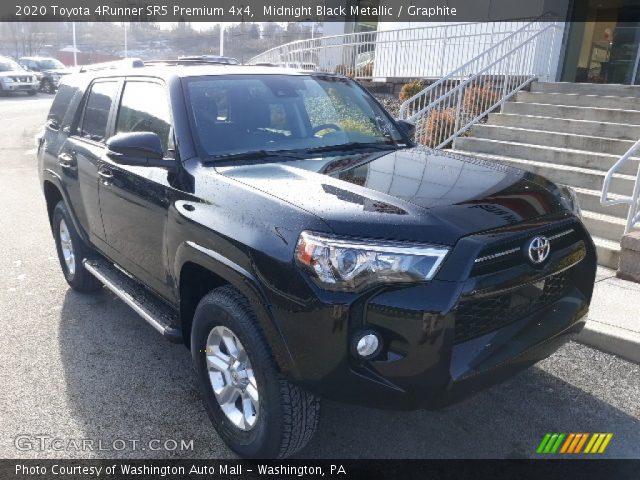 2020 Toyota 4Runner SR5 Premium 4x4 in Midnight Black Metallic