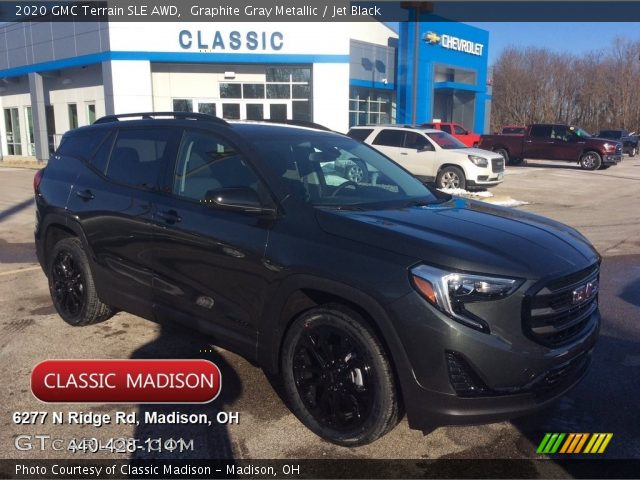 2020 GMC Terrain SLE AWD in Graphite Gray Metallic
