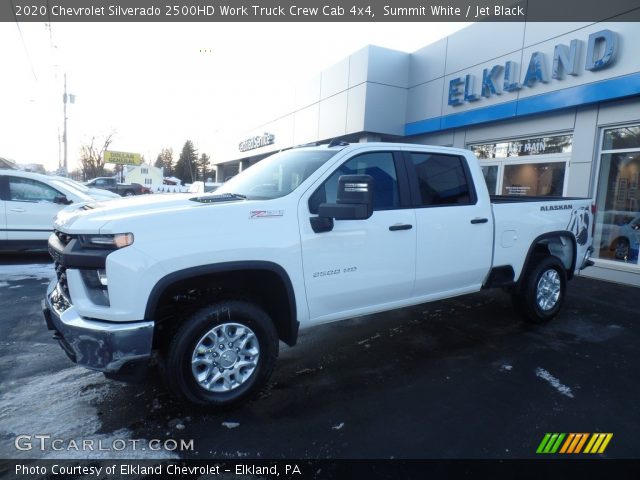 2020 Chevrolet Silverado 2500HD Work Truck Crew Cab 4x4 in Summit White