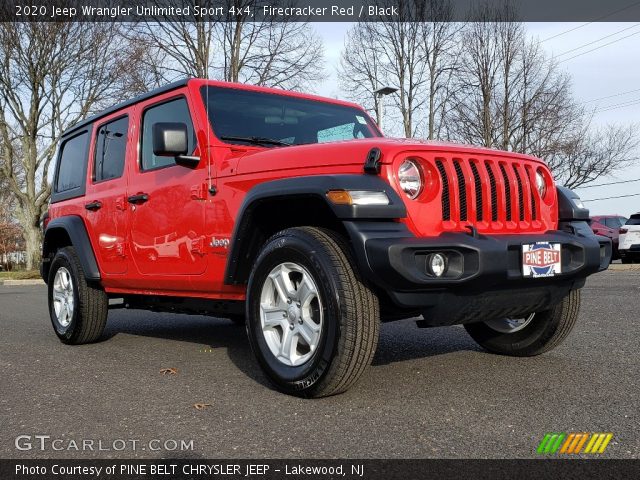 2020 Jeep Wrangler Unlimited Sport 4x4 in Firecracker Red