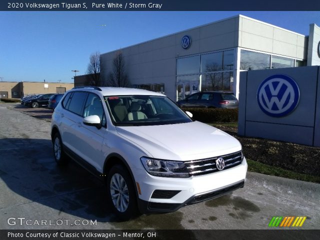 2020 Volkswagen Tiguan S in Pure White