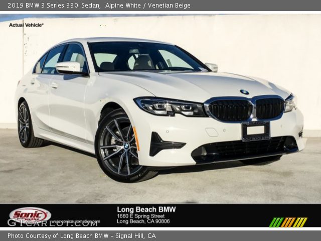 2019 BMW 3 Series 330i Sedan in Alpine White