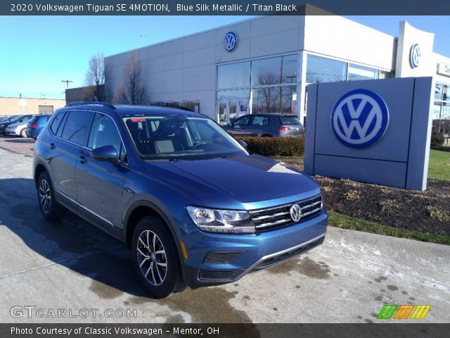 2020 Volkswagen Tiguan SE 4MOTION in Blue Silk Metallic