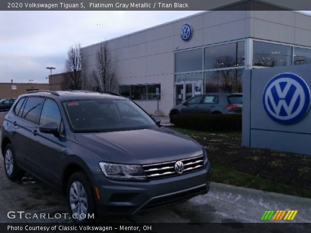 2020 Volkswagen Tiguan S in Platinum Gray Metallic