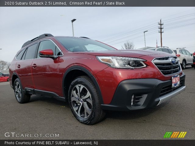 2020 Subaru Outback 2.5i Limited in Crimson Red Pearl
