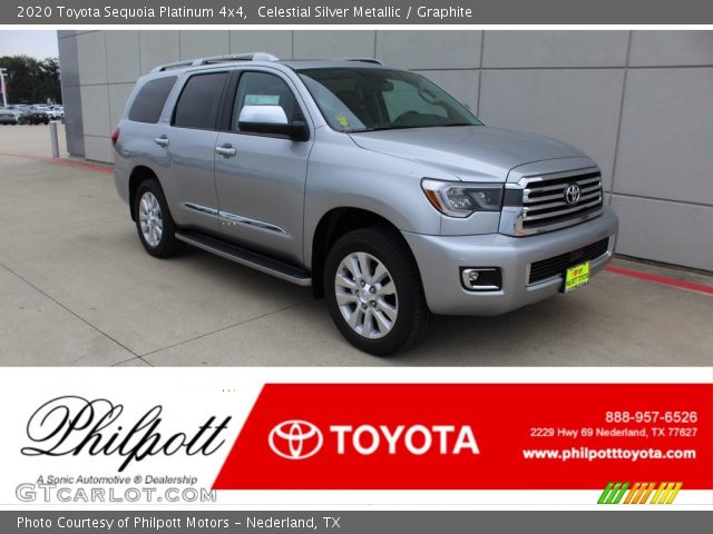 2020 Toyota Sequoia Platinum 4x4 in Celestial Silver Metallic
