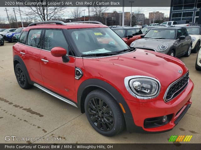 2020 Mini Countryman Cooper S All4 in Chili Red