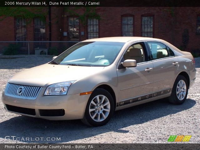 2006 Mercury Milan I4 in Dune Pearl Metallic