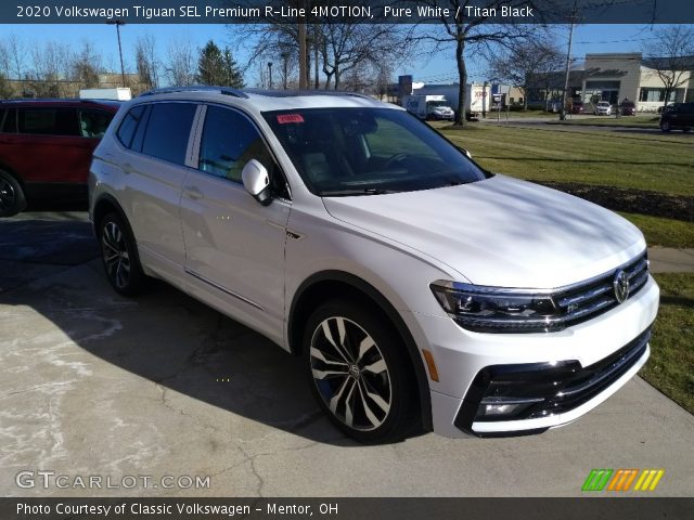 2020 Volkswagen Tiguan SEL Premium R-Line 4MOTION in Pure White