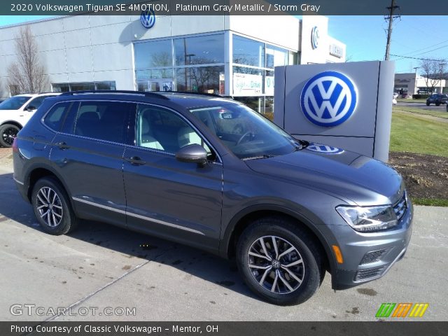 2020 Volkswagen Tiguan SE 4MOTION in Platinum Gray Metallic