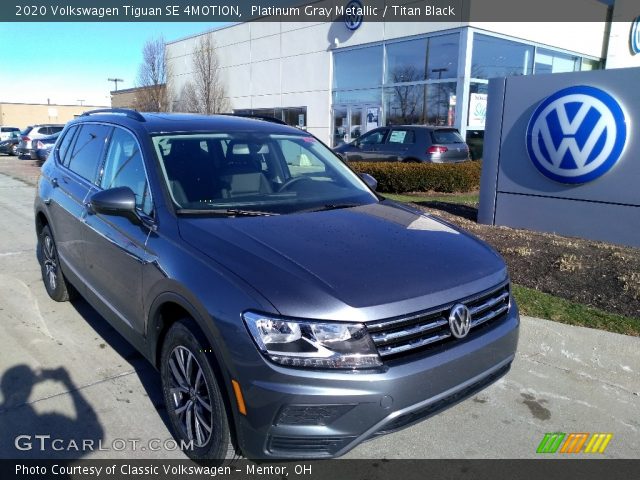 2020 Volkswagen Tiguan SE 4MOTION in Platinum Gray Metallic