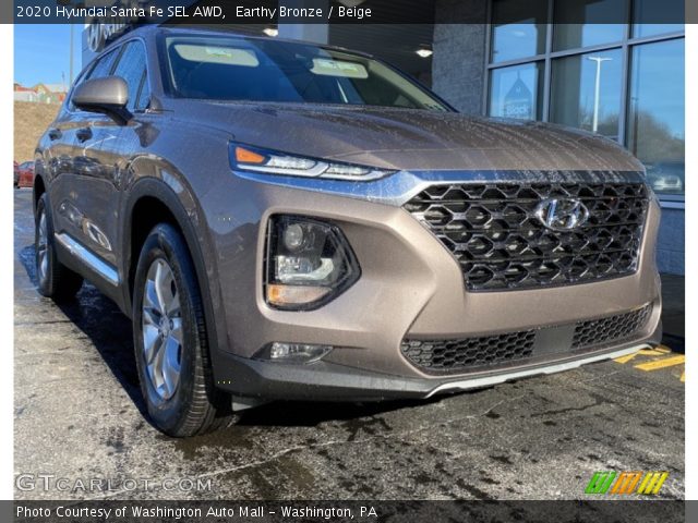 2020 Hyundai Santa Fe SEL AWD in Earthy Bronze
