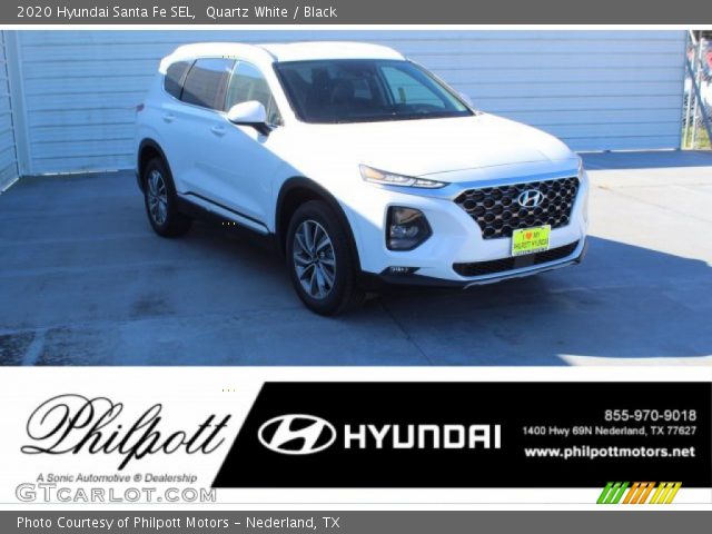 2020 Hyundai Santa Fe SEL in Quartz White