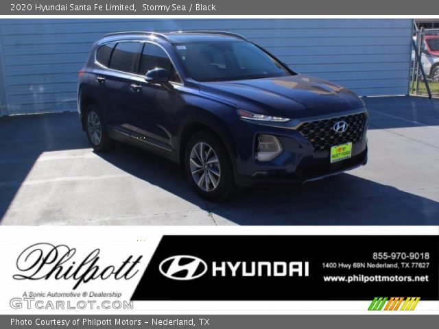 2020 Hyundai Santa Fe Limited in Stormy Sea