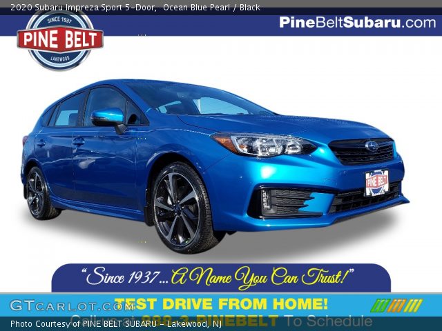 2020 Subaru Impreza Sport 5-Door in Ocean Blue Pearl