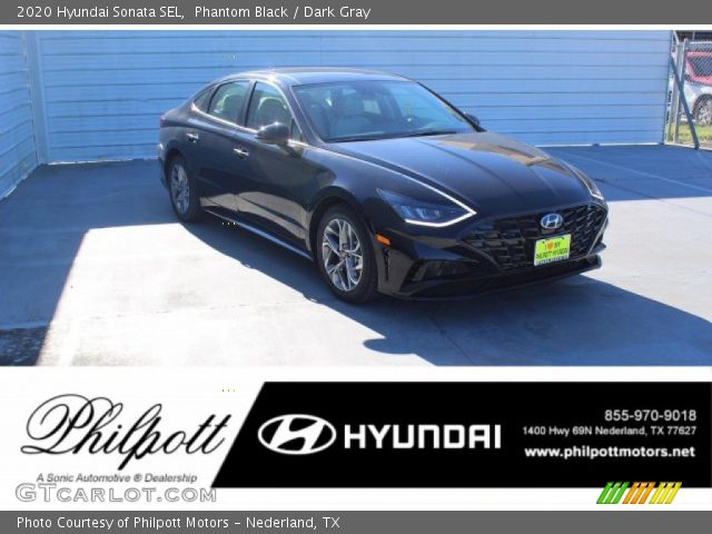 2020 Hyundai Sonata SEL in Phantom Black