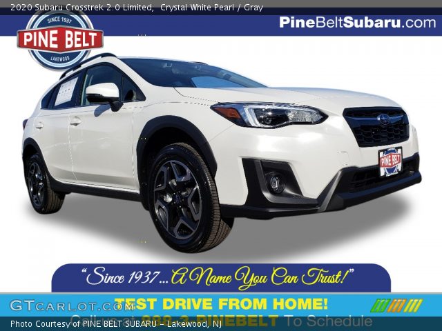 2020 Subaru Crosstrek 2.0 Limited in Crystal White Pearl